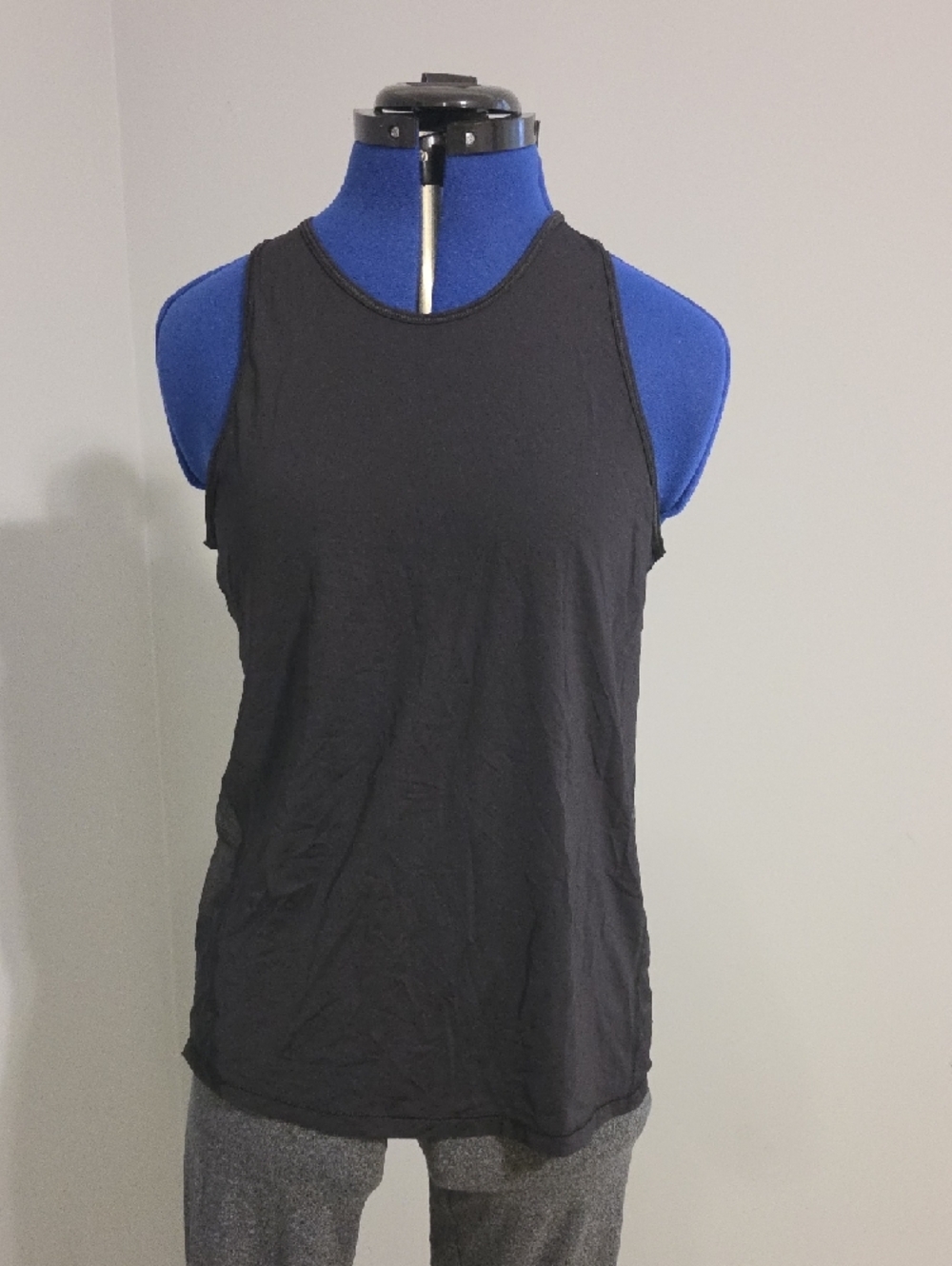 Victoria's Secret Black Sleeveless Crew Tank Top - Picture 6 of 6